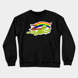 Pride Flag Kermit Crewneck Sweatshirt